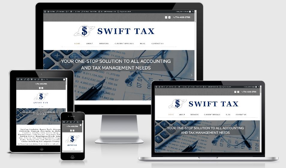 Swift Tax website screenshot